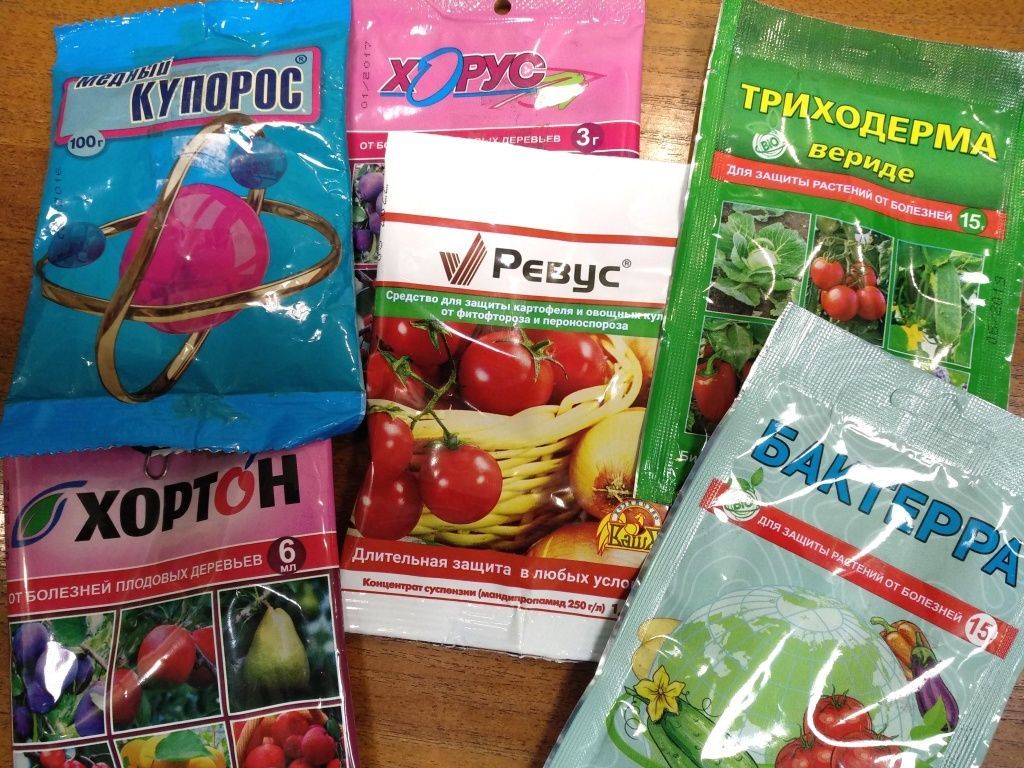 Средства от болезней, гнилей и т.д