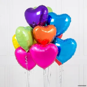 Сердце фольга 18
