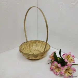 Корзина бамбук 19*5*31 см цвет натуральный