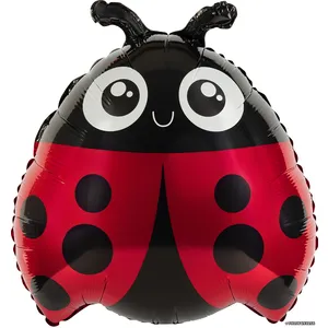 Шар (24''/61 см) Фигура, Божья коровка