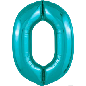 Шар (40''/102 см) Цифра, Slim, Океан