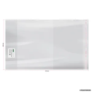 Обложка 300*470 для учебника, контурных карт, атласов Greenwich Line, кл. край,ПП80мкм